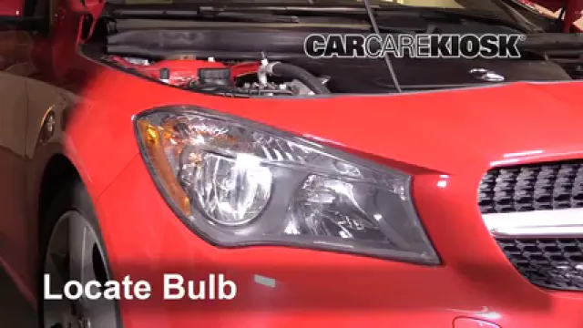 2018 Mercedes-Benz CLA250 4Matic 2.0L 4 Cyl. Turbo Luces Luz de carretera (reemplazar foco) 